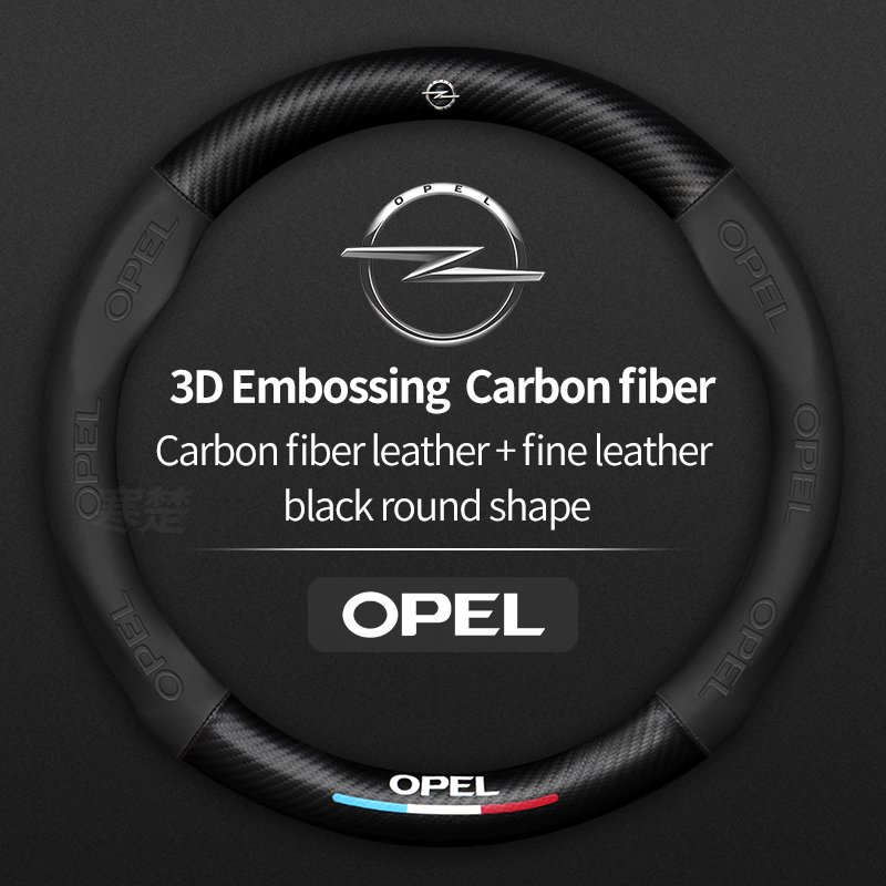 Car Steering Wheel Cover Anti Slip Breathable - Pokrowiec na kierownicę samochodową z włókna