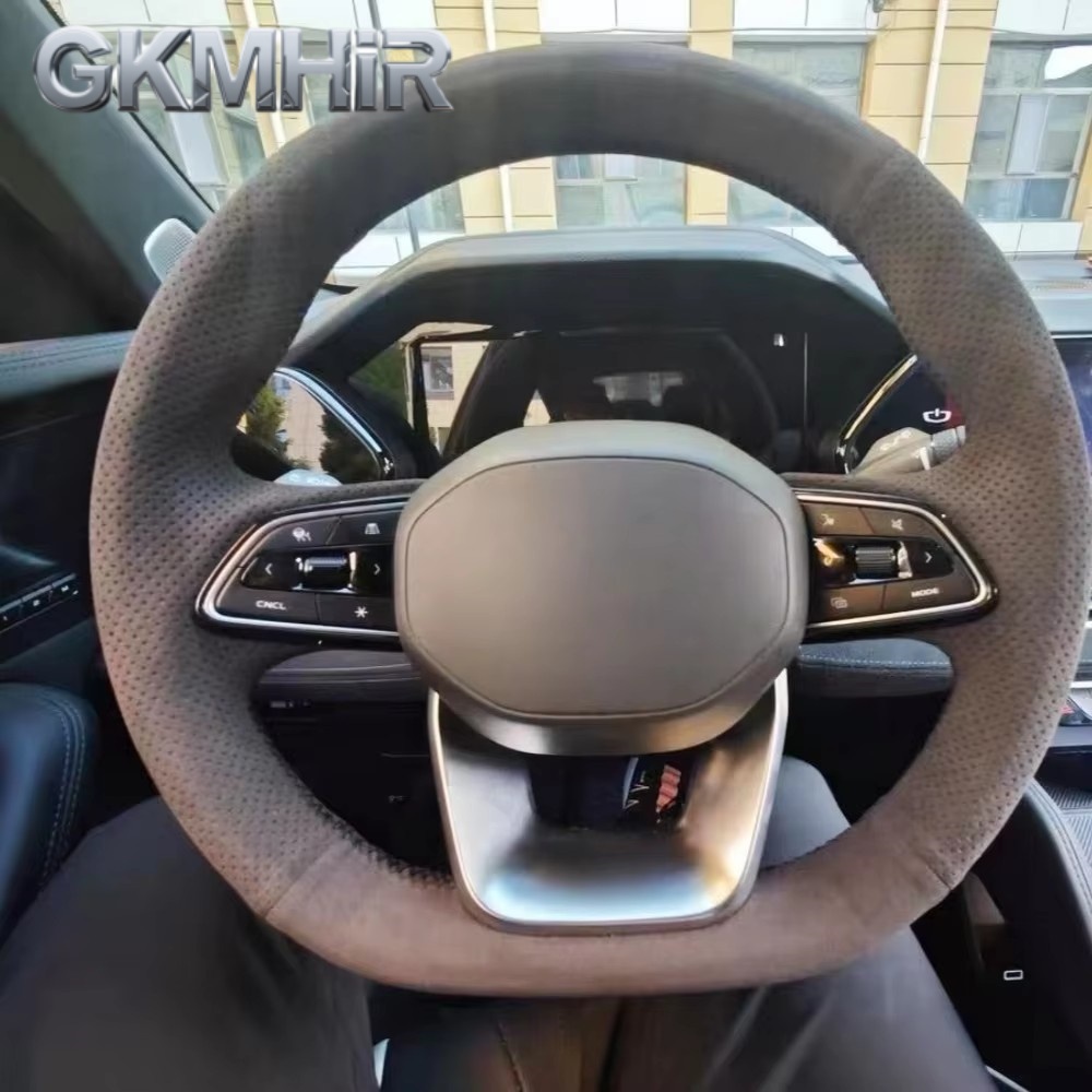Car Steering Wheel Cover Anti Slip Breathable - Akcesoria do kierownicy samochodowej z możliwością