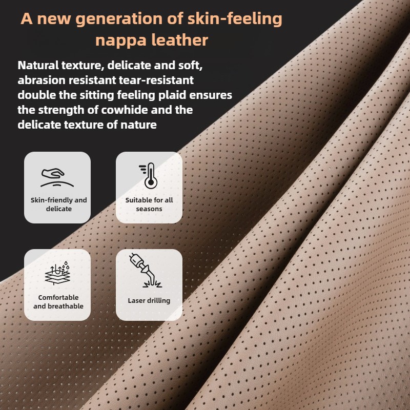 Miękkie skórzane pokrowce na f – Leather Car Seat Covers Full Set Universal recenzja i cena