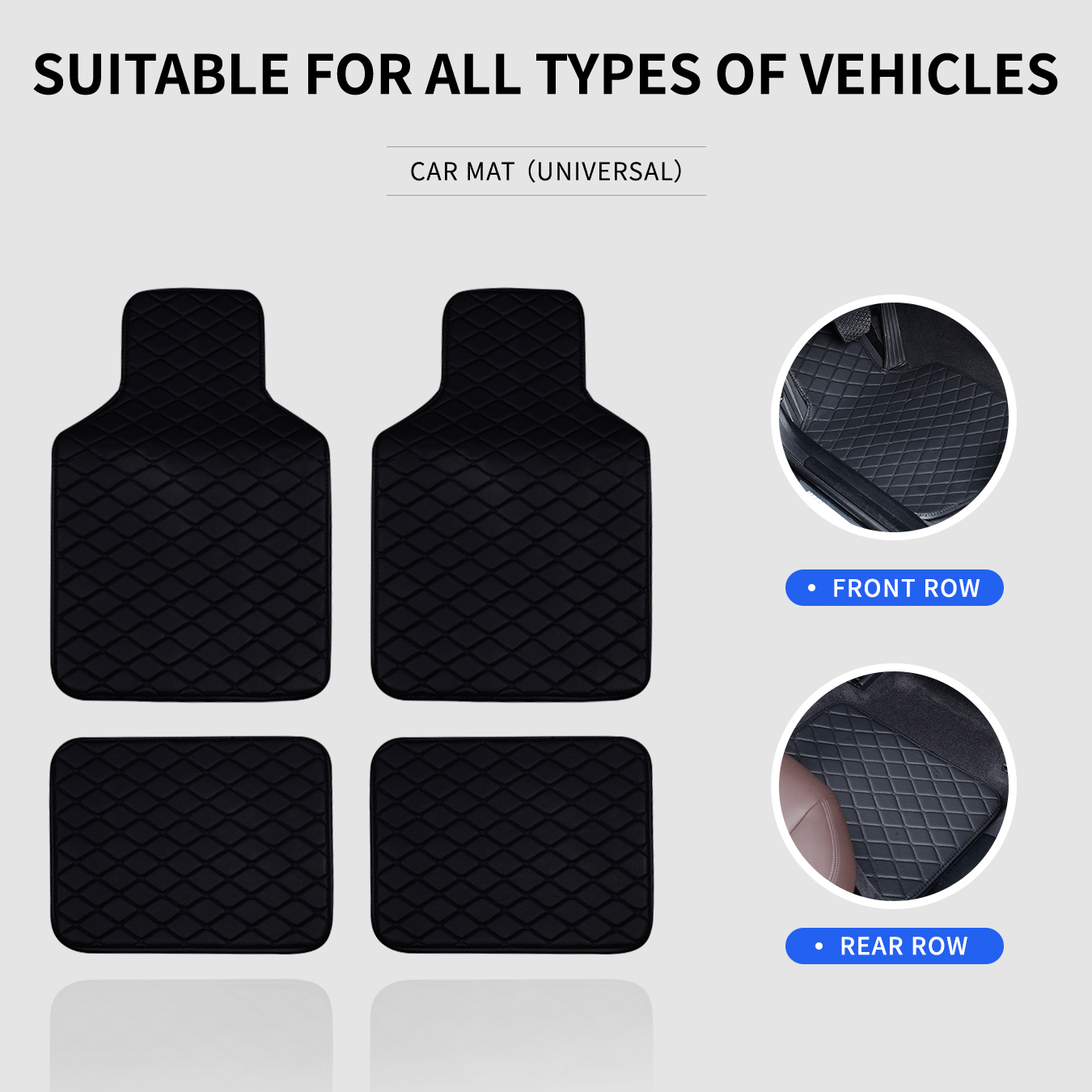 Kompletny zestaw uniwersalnych – Car Floor Mats Universal Waterproof Leather recenzja i cena