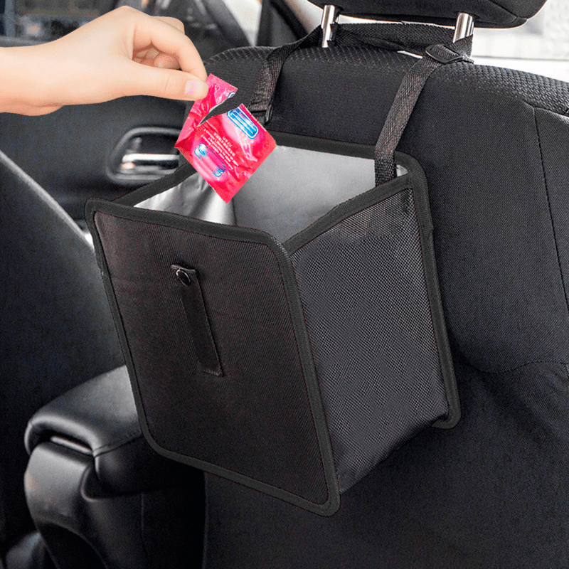 Przenośny kosz na śmieci do sa – Waterproof Car Trash Can With Lid recenzja i cena