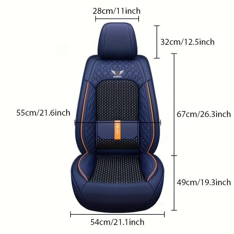 Dla jetour t2 dacia jogger ex3 – Leather Car Seat Covers Full Set Universal recenzja i cena