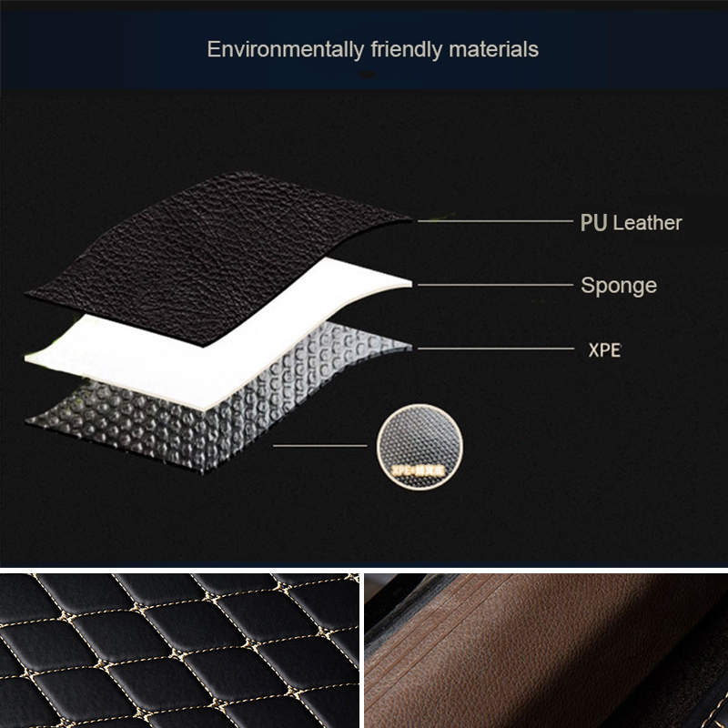 Kcimo 5 szt. Dywaniki samochod – Car Floor Mats Universal Waterproof Leather recenzja i cena