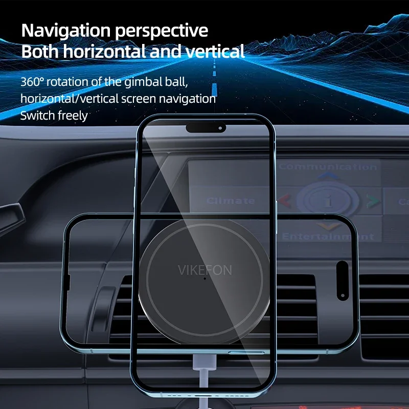 Bezprzewodowa ładowarka samoch – Magnetic Phone Holder For Car Vent recenzja i cena