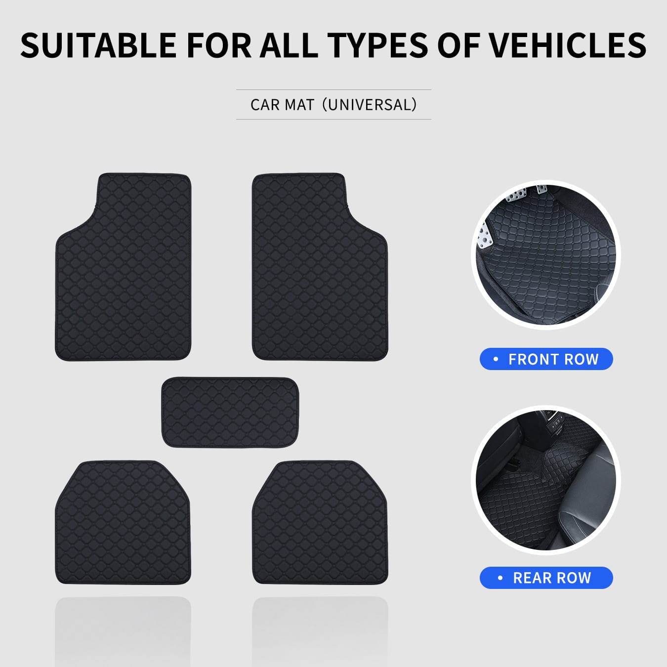 Kompletny zestaw uniwersalnych – Car Floor Mats Universal Waterproof Leather recenzja i cena