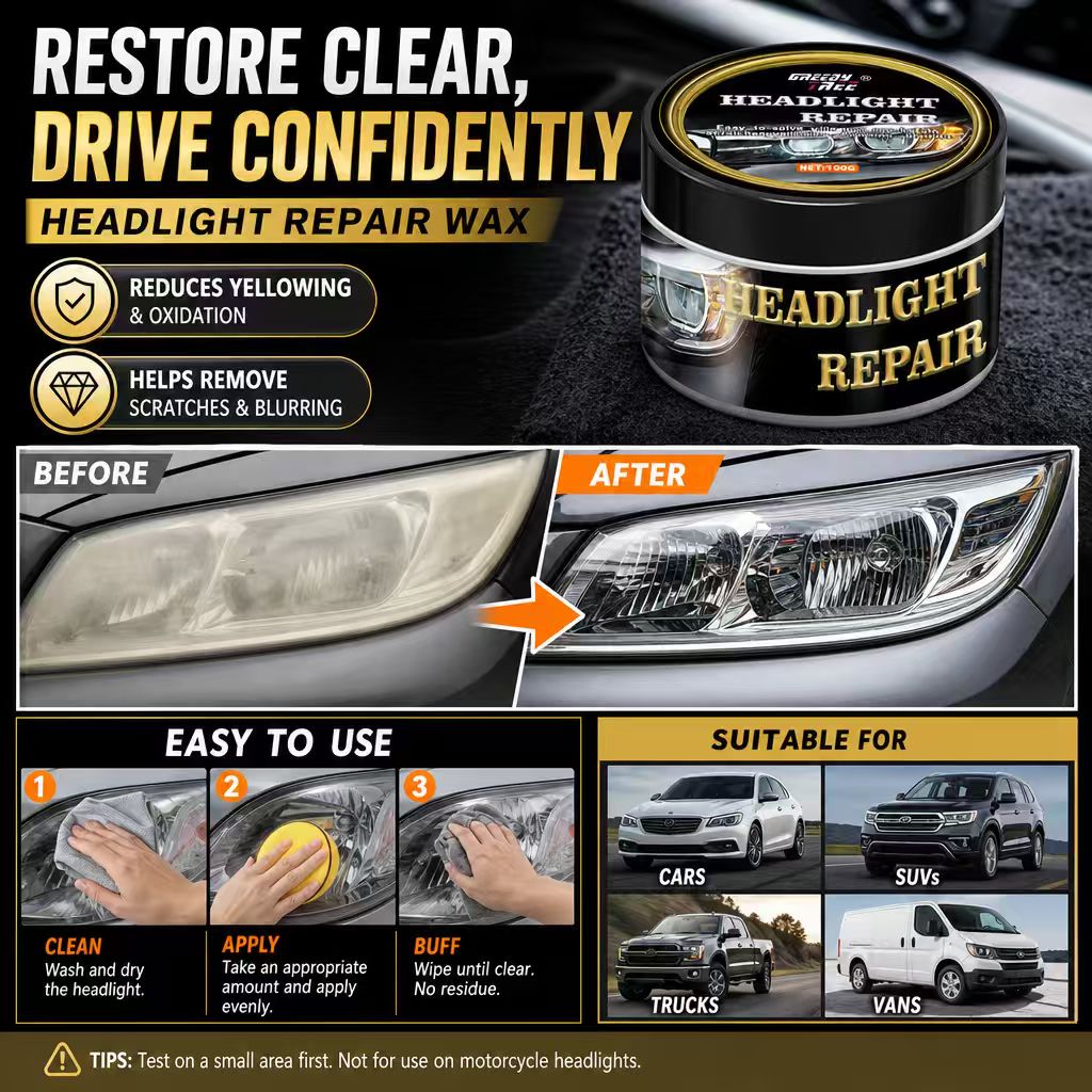 Wosk do naprawy reflektorów sa – Car Scratch Repair Polishing Wax Paste recenzja i cena