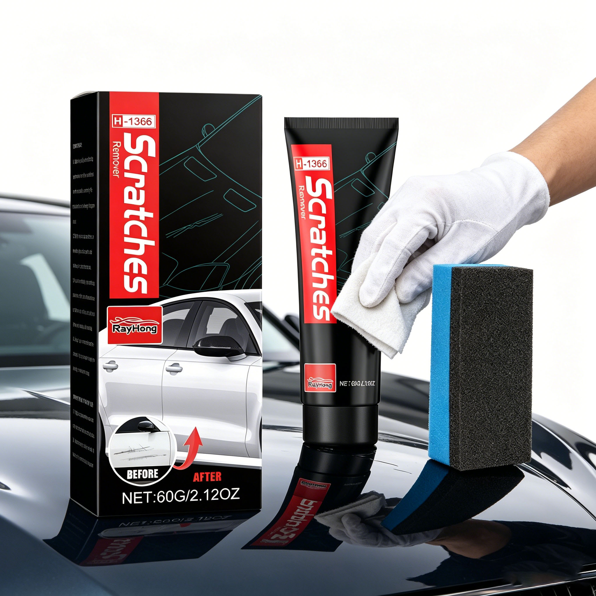 Pasta do usuwania rys na samoc – Car Scratch Repair Polishing Wax Paste recenzja i cena